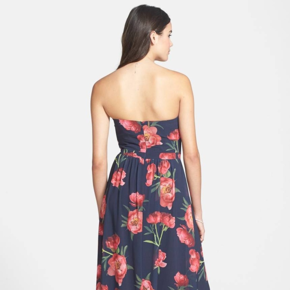 Erin by Erin Fetherston long strapless gown